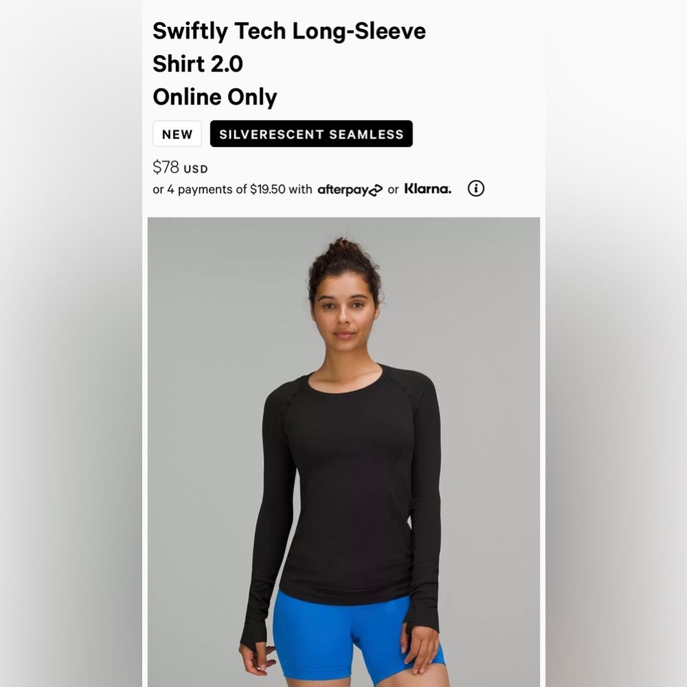 LULULEMON LONG-SLEEVE SHIRT 2.0